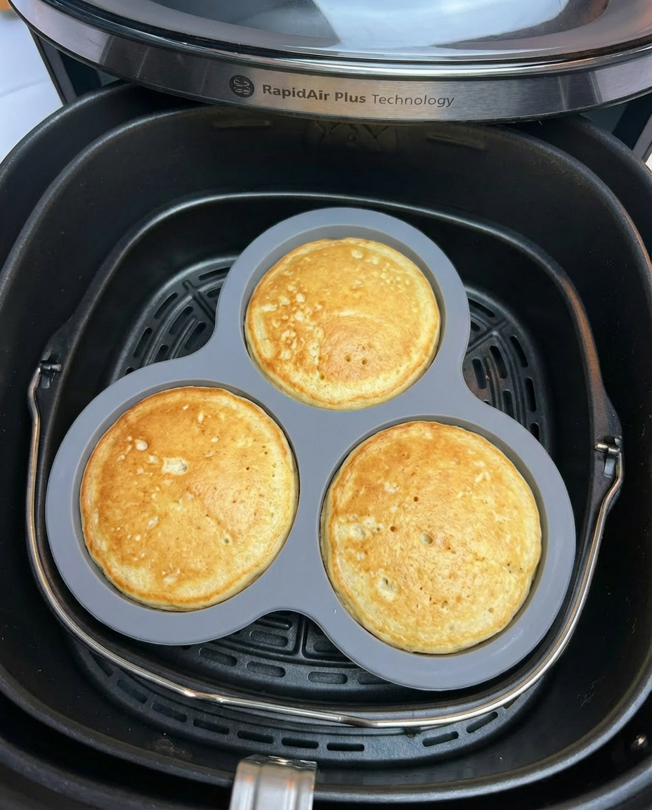 Siliconen ei vorm | voor 3 gebakken eieren | voor XXL Airfryers