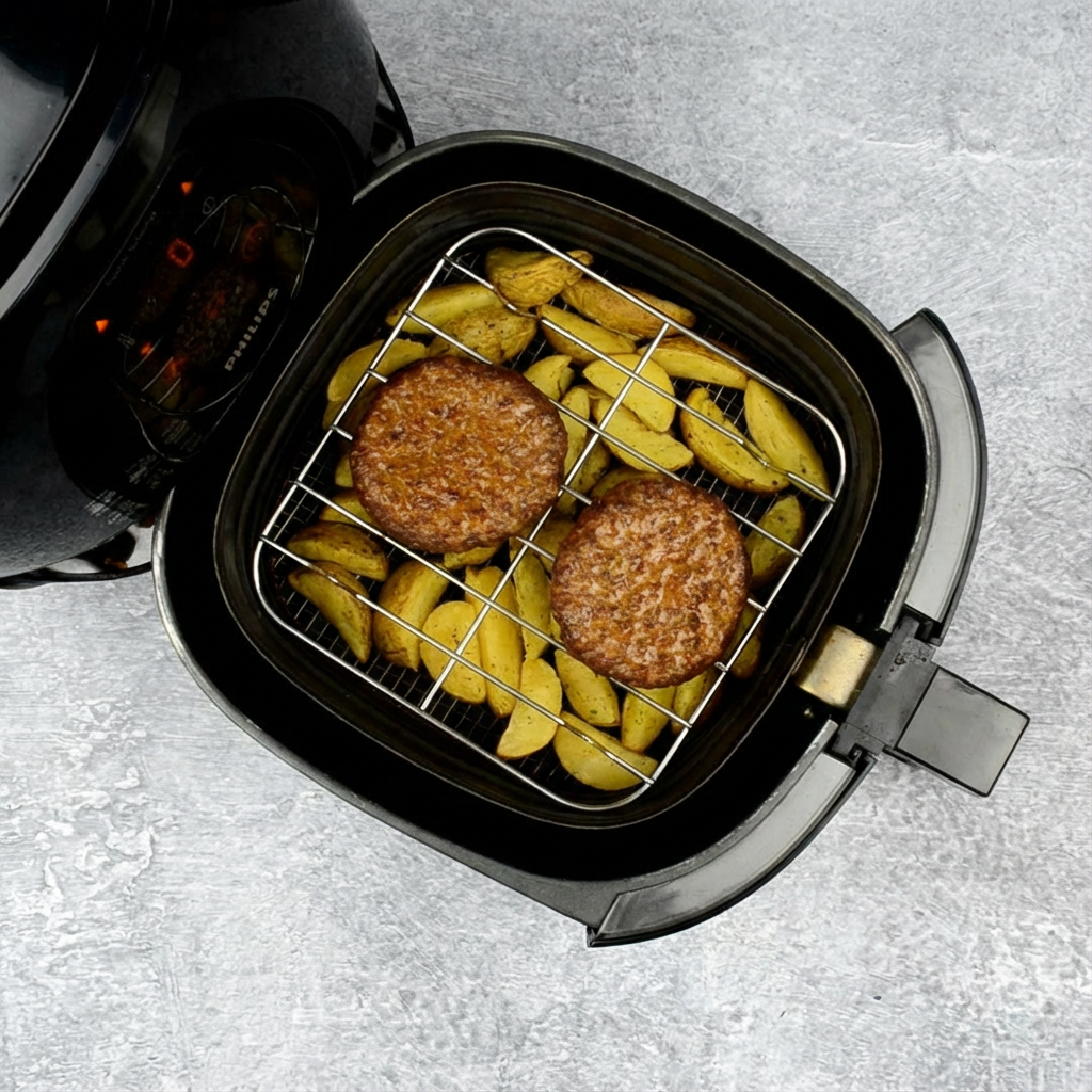 Airfryer scheidingsrekje vierkant 20 cm