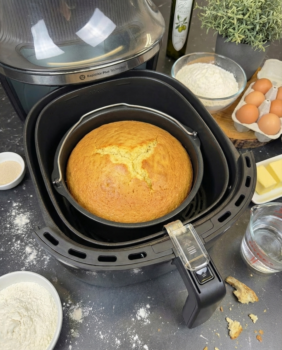 Grote airfryer bakvorm 20 cm buitenkant | Patisse