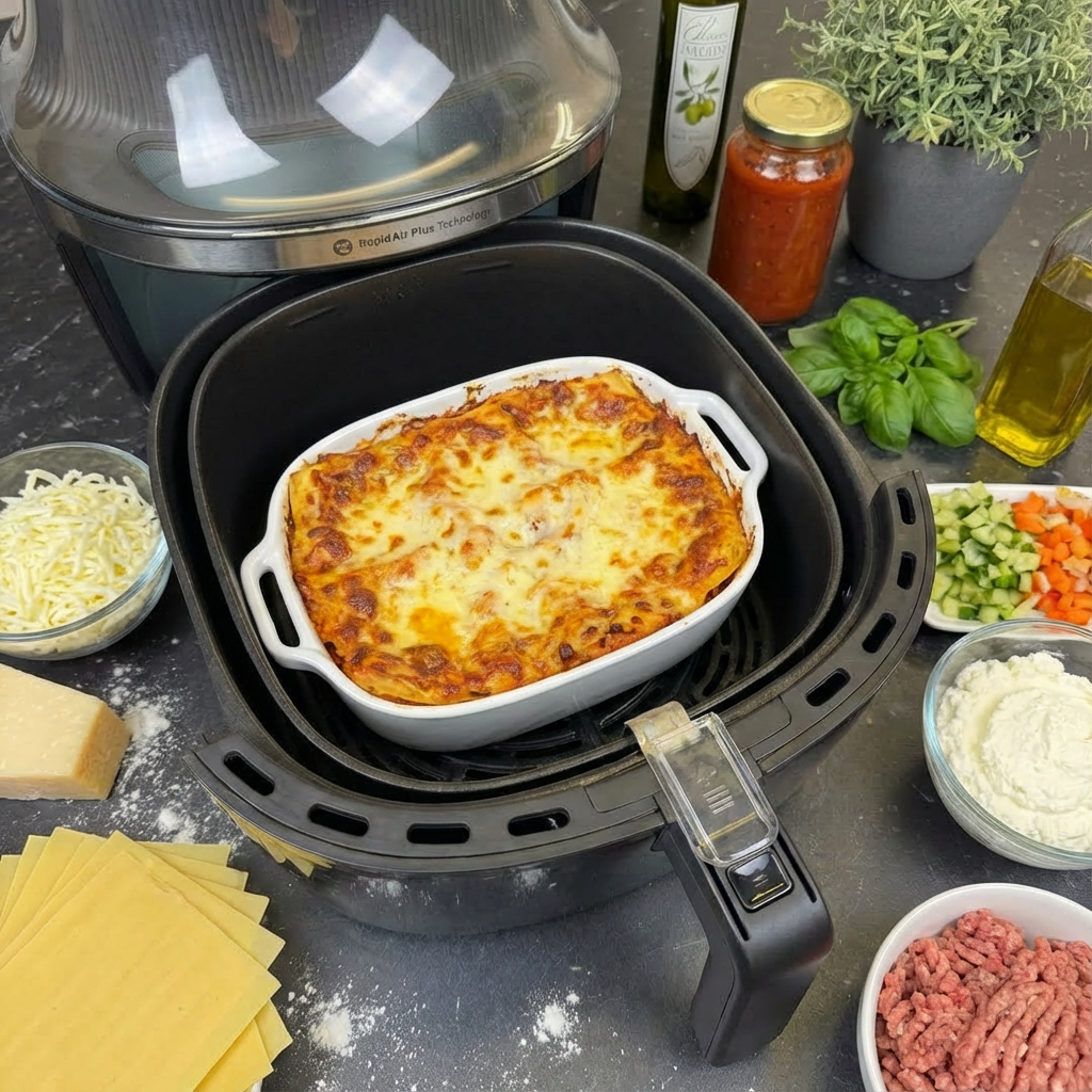 LASAGNESCHOTEL WIT voor Airfryer 20x13 cm