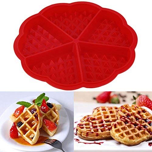 Siliconen Wafelvorm 18,5 cm