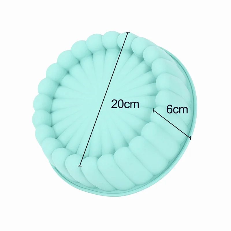 Decoratieve flexibele taartvorm | 20 cm