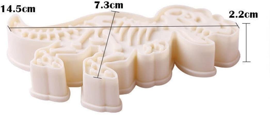 3D Dino koekjes uitsteekvorm | set van 3 stuks