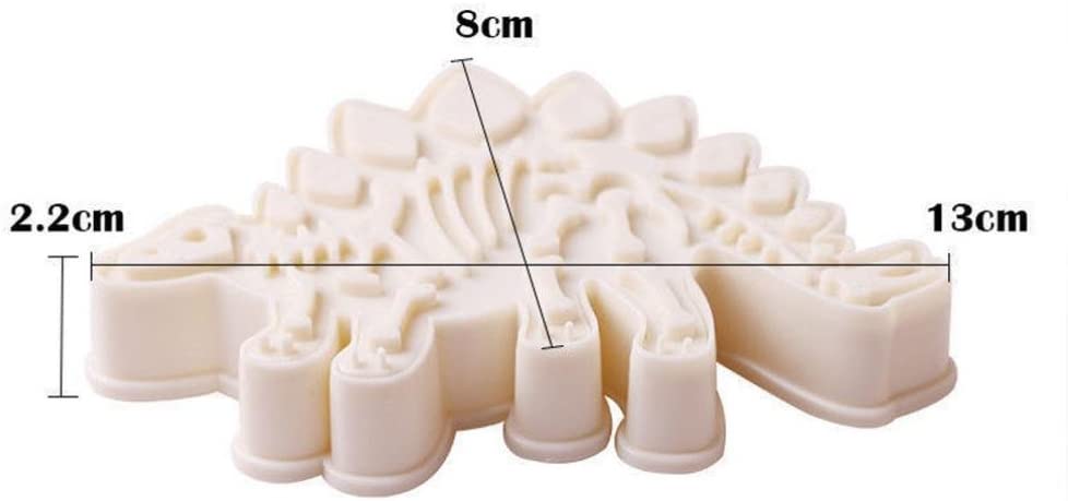3D Dino koekjes uitsteekvorm | set van 3 stuks