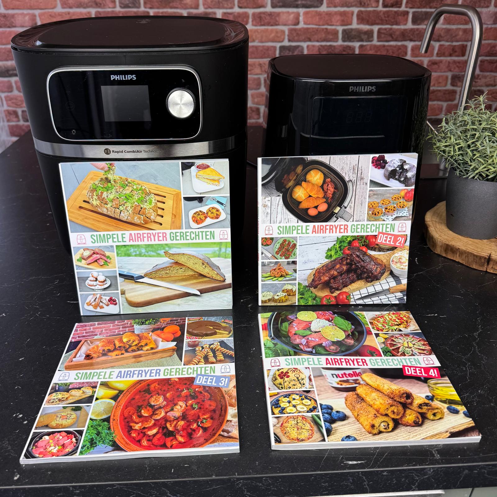 Aanbieding 2: Simpele Airfryer Gerechten deel 1, 2, 3 & deel 4 Gratis!