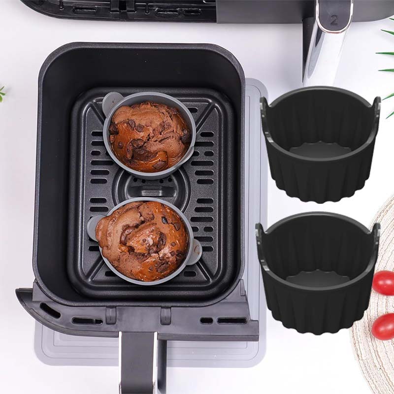 Siliconen Airfryer vormen | Set van 2