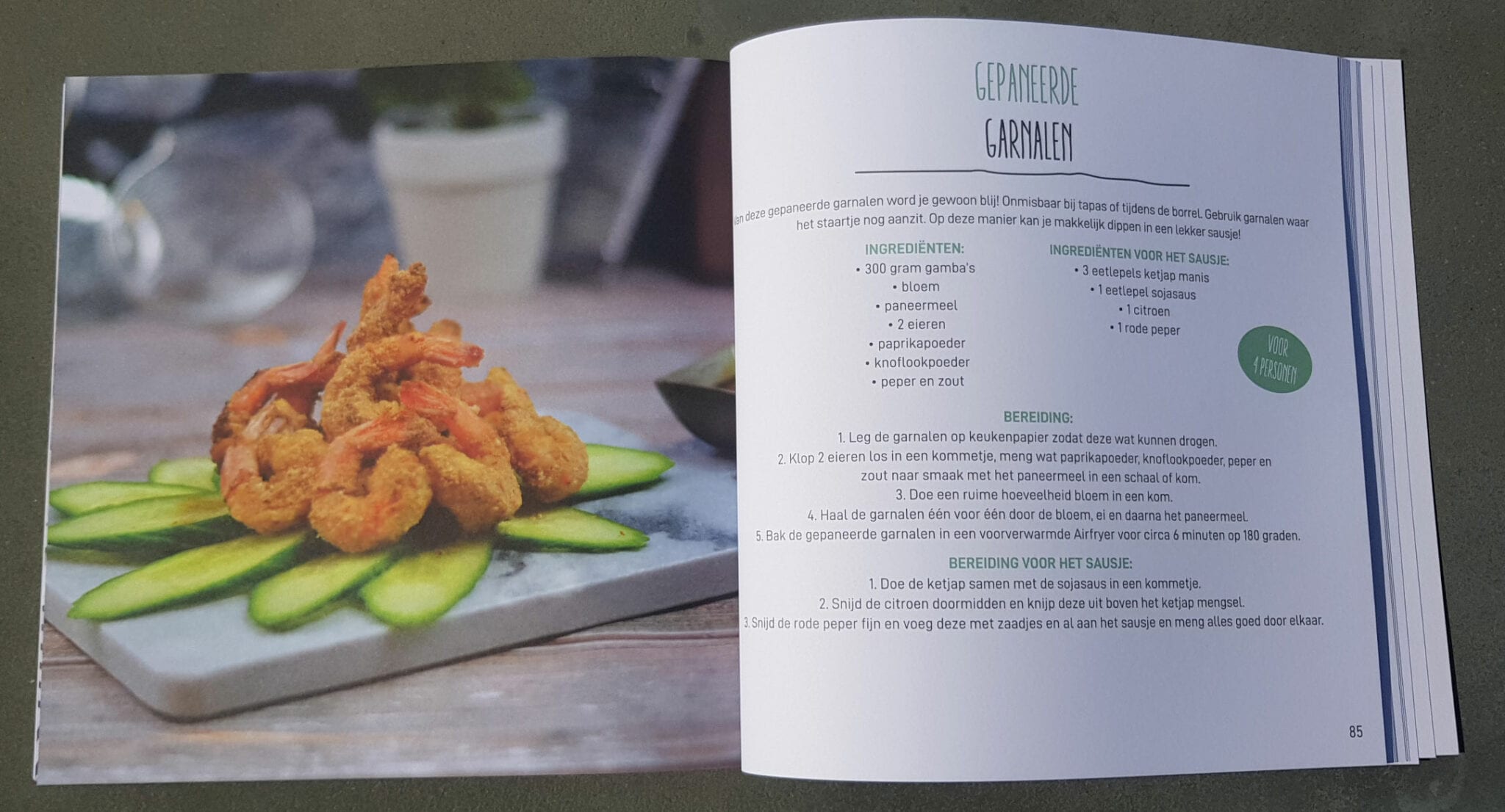 Simpele Airfryer Gerechten deel 2 kookboek