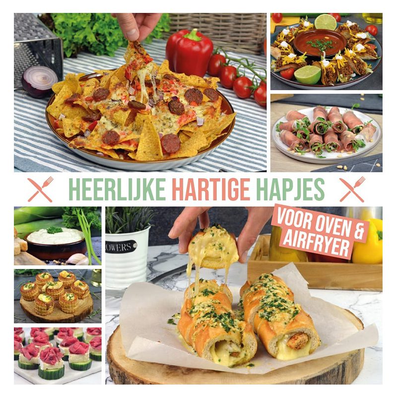 Heerlijke Hartige Hapjes Airfryer kookboek